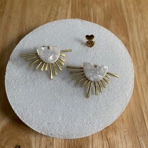 Hand made jewelry , made with recycled materials.